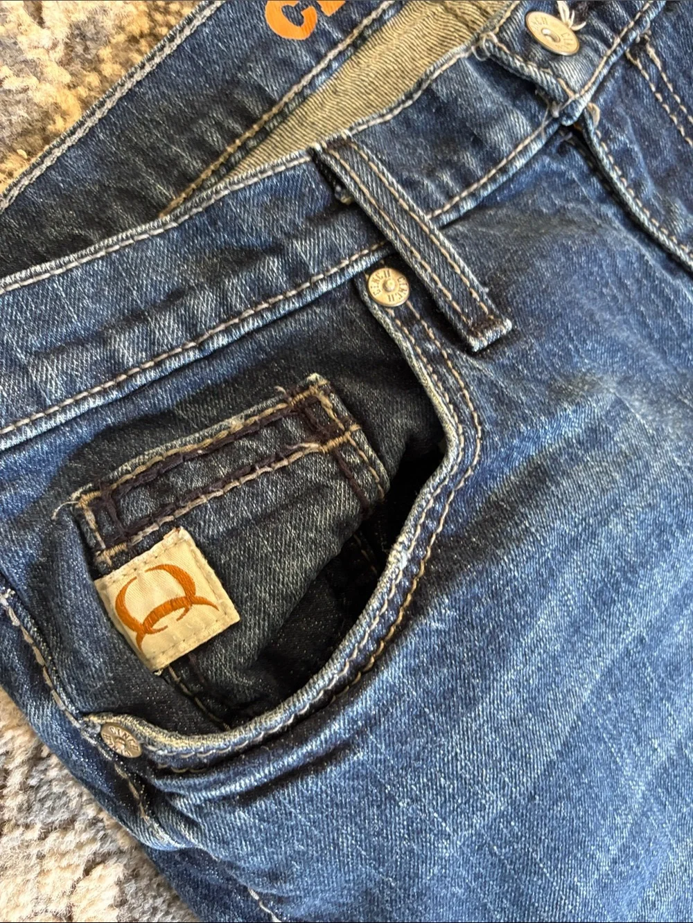 Cinch Ian Men’s Straight Jeans - Dark Blue Denim 32x30